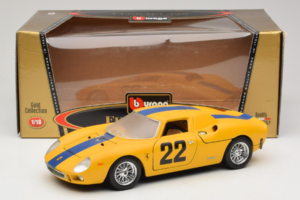 Ferrari 250 LM #22 Jaune 1965 Bburago 1:18 3333-Y1 Métal — image 8 sur 8
