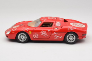 Ferrari 250 LM Rouge Blanc Essen Autographs Édition Limitée Bburago 1:18 3033-P4 Métal — image 4 sur 8