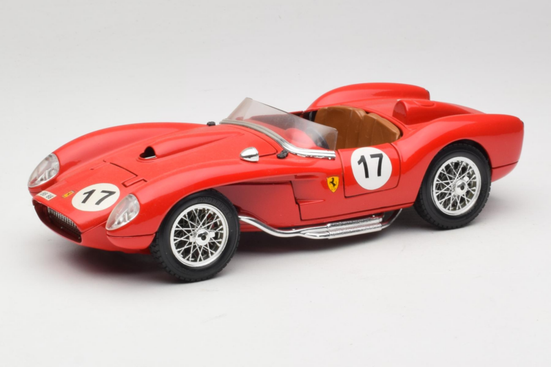 Ferrari 250 Testa Rossa #17 Rouge 1957 Bburago 1:18 3007-R4 Métal