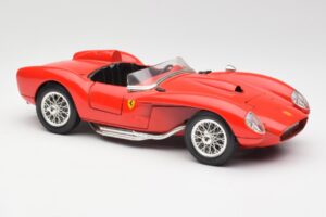 Ferrari 250 Testa Rossa Rouge Bburago 1:18 3007 Métal — image 6 sur 8