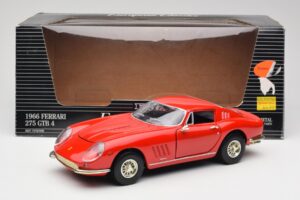 Ferrari 275 GTB/4 Rosso Corsa ERTL 1:18 7483 Métal — image 8 sur 8