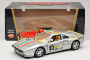 Ferrari 288 GTO #40 Argent 1984 Bburago 1:18 3027-S1 Métal — image 8 sur 8