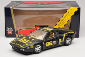 Ferrari 288 GTO #86 Noir Édition Limitée 1984 Bburago 1:18 3027-B1 Métal — image 8 sur 8