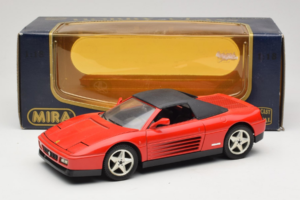 Ferrari 348 Spider Rouge Mira 1:18 6180 Métal — image 8 sur 8