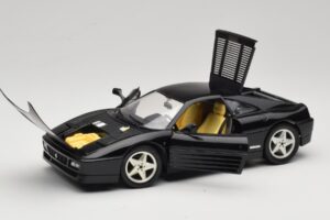 Ferrari 348 TB Noir Mira 1:18 6101-R1 Métal — image 3 sur 8