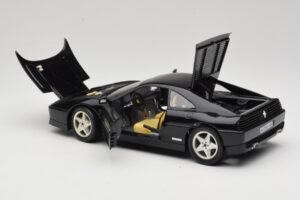 Ferrari 348 TB Noir Mira 1:18 6101-R1 Métal — image 5 sur 8