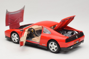 Ferrari 348 tb Rouge Bburago 1:18 3039 Métal — image 5 sur 8