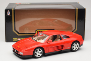 Ferrari 348 tb Rouge Bburago 1:18 3039 Métal — image 8 sur 8