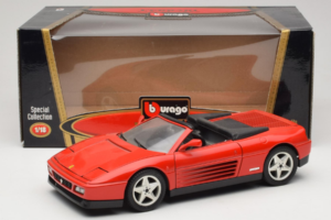 Ferrari 348 TB Rouge Bburago 1:18 3039-P4 Métal — image 8 sur 8