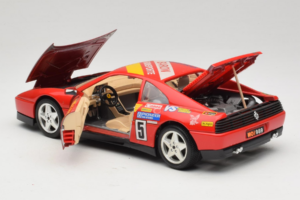 Ferrari 348 TB #5 Monroe Rouge 1989 Bburago 1:18 3039-M1 Métal — image 5 sur 8