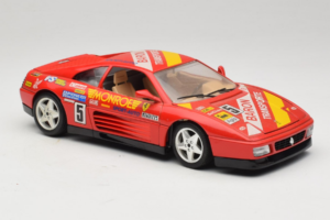 Ferrari 348 TB #5 Monroe Rouge 1989 Bburago 1:18 3039-M1 Métal — image 6 sur 8