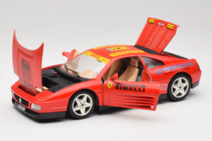 Ferrari 348tb Pirelli Rouge Bburago 1:18 3039-P2 Métal — image 2 sur 8