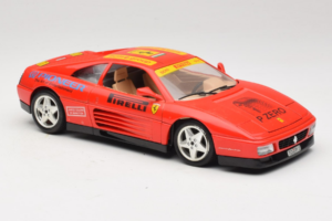 Ferrari 348tb Pirelli Rouge Bburago 1:18 3039-P2 Métal — image 6 sur 8