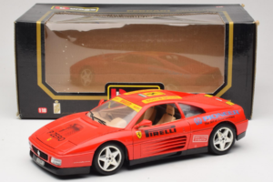 Ferrari 348tb Pirelli Rouge Bburago 1:18 3039-P2 Métal — image 8 sur 8
