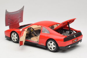 Ferrari 348tb Rouge Bburago 1:18 3039-R1 Métal — image 5 sur 8