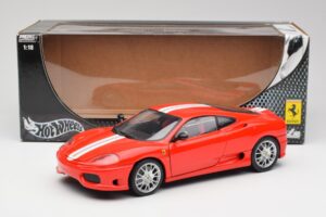 Ferrari 360 Challenge Stradale Rouge Hot Wheels 1:18 C0407 Métal — image 8 sur 8