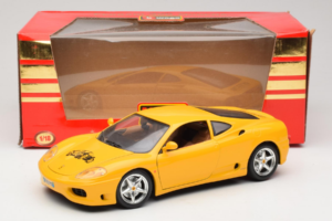 Ferrari 360 Modena 25 Jahre FMC Jaune Bburago 1:18 3358-Y1 Métal — image 8 sur 8