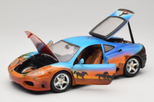 Ferrari 360 Modena Bracio Gotz Running Horses Livery Bburago 1:18 3358-B1 Métal — image 2 sur 8
