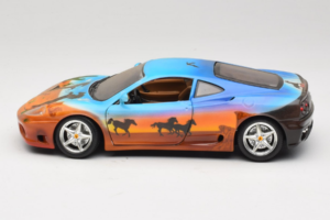 Ferrari 360 Modena Bracio Gotz Running Horses Livery Bburago 1:18 3358-B1 Métal — image 4 sur 8