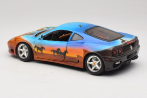 Ferrari 360 Modena Bracio Gotz Running Horses Livery Bburago 1:18 3358-B1 Métal — image 7 sur 8