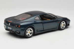 Ferrari 360 Modena Vert Foncé Métallique Bburago 1:18 3358-G2 Métal — image 2 sur 7