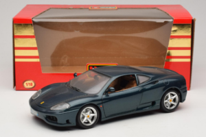 Ferrari 360 Modena Vert Foncé Métallique Bburago 1:18 3358-G2 Métal — image 7 sur 7