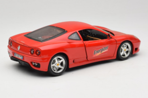 Ferrari 360 Modena Energizer Rouge Bburago 1:18 3358-P3 Métal — image 3 sur 8
