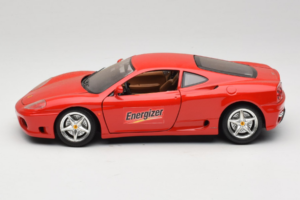 Ferrari 360 Modena Energizer Rouge Bburago 1:18 3358-P3 Métal — image 4 sur 8