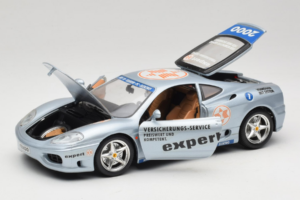 Ferrari 360 Modena Expert #1 Argent Bburago 1:18 3348-S1 Métal — image 2 sur 8