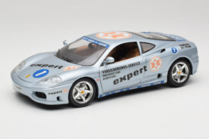 Ferrari 360 Modena Expert #1 Argent Bburago 1:18 3348-S1 Métal