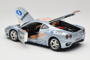 Ferrari 360 Modena Expert #1 Argent Bburago 1:18 3348-S1 Métal — image 5 sur 8
