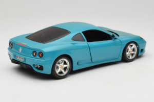 Ferrari 360 Modena Migros Édition Limitée 333 pcs Bleu Bburago 1:18 3358-G1 Métal — image 3 sur 8