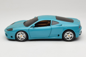 Ferrari 360 Modena Migros Édition Limitée 333 pcs Bleu Bburago 1:18 3358-G1 Métal — image 4 sur 8