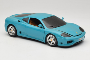 Ferrari 360 Modena Migros Édition Limitée 333 pcs Bleu Bburago 1:18 3358-G1 Métal — image 6 sur 8