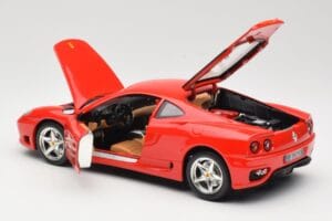 Ferrari 360 Modena Rouge Bburago 1:18 3358 Métal — image 5 sur 8