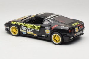Ferrari 360 Modena Rentabel #314 Gagliardi Noir Bburago 1:18 3378-B1 Métal — image 7 sur 8