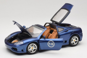 Ferrari 360 Modena Targa Édition Limitée 333 pcs Violet Métallique Bburago 1:18 3348-F1 Métal — image 2 sur 8