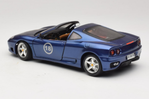 Ferrari 360 Modena Targa Édition Limitée 333 pcs Violet Métallique Bburago 1:18 3348-F1 Métal — image 7 sur 8