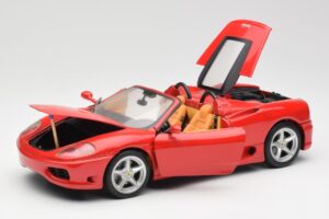 Ferrari 360 Spider Rouge Hot Wheels 1:18 FER129 Métal — image 2 sur 8