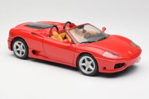 Ferrari 360 Spider Rouge Hot Wheels 1:18 FER129 Métal — image 6 sur 8