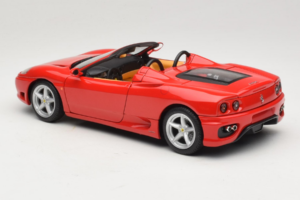 Ferrari 360 Spider Rouge Hot Wheels 1:18 27774-M1 Métal — image 7 sur 8