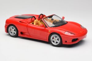 Ferrari 360 Spider Rouge Hot Wheels 1:18 57310 Métal — image 6 sur 8