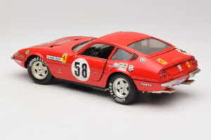 Ferrari 365 GTB/4 Daytona Berlinetta #58 Rouge Techno Giodi 1:18 40011 Métal — image 7 sur 8