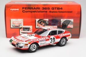 Ferrari 365 GTB4 Competizione #39 1973 Kyosho 1:18 08164F Métal — image 8 sur 8