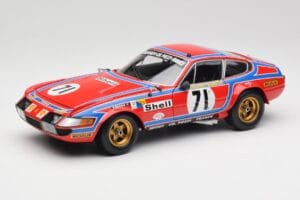 Ferrari 365 GTB4 Competizione #71 24 Hours of Le Mans 1974 Kyosho 1:18 08164A Métal