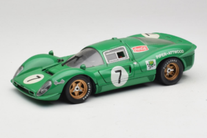 Ferrari 412P #7 Vert 24 Hours of Daytona 1967 Eagles Race 1:18 37000 Métal