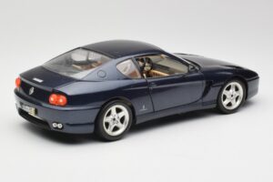 Ferrari 456 GT Bleu Bburago 1:18 3036 Métal — image 5 sur 8