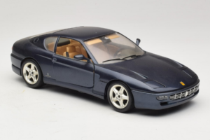 Ferrari 456 GT Bleu Bburago 1:18 3036-B1 Métal — image 6 sur 8
