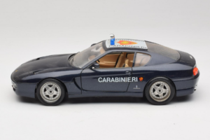 Ferrari 456 GT Carabinieri Noir Bburago 1:18 3036-B3 Métal — image 4 sur 8