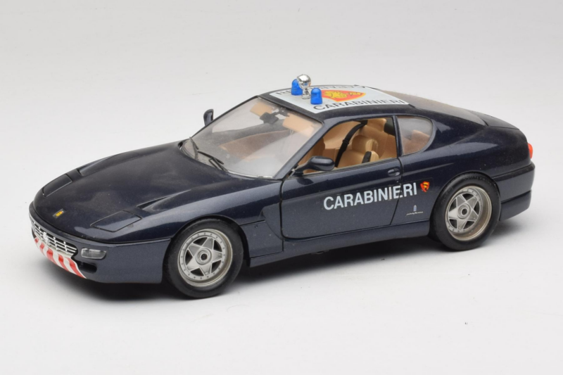 Ferrari 456 GT Carabinieri Noir Bburago 1:18 3036-B3 Métal